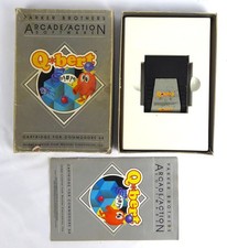 Commodore 64 C64 in OVP -- Q*BERT Q-Bert Qbert (Parker Bros) -- Modul Cart