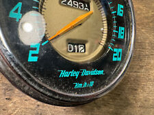 67005-53A ORIGINALER HARLEY PANHEAD  & TWINCAM  KILOMETER TACHO VOM STARRAHMEN