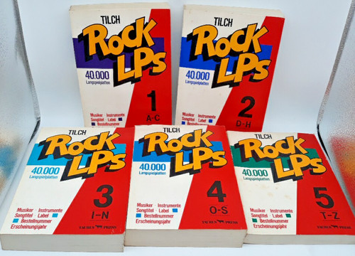 Konvolut tilch rock - 📚,