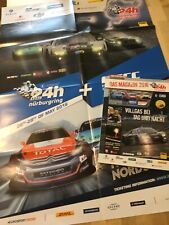 24h rennen nürburgring programmheft  und poster