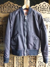 Schott NYC American College AC Bomberjacke Farbe: Plum, Gr. M