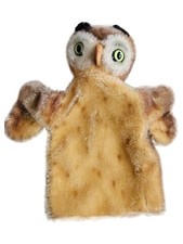 Steiff Handpuppe Eule Vintage