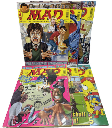 Deutsches mad magazin - 6x,