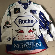 Adler Mannheim Trikot Roche #48 Walter DEL Shirt jersey Eishockey Gr. L / XL