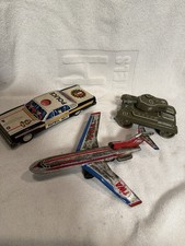 Altes Blechspielzeug Flugzeug