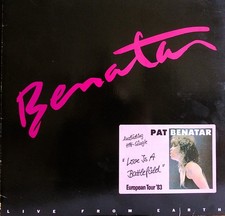 pat benatar live from earth Lp