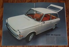 1970 DAF 44 & 55 Kombi estate Prospekt brochure n 33 66 Volvo