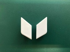 Kunststoff Abdeckkappe für Wetterschenkel