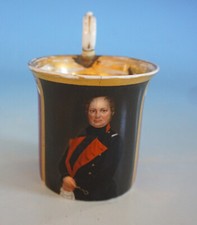 KPM Berlin Biedermeier Tasse