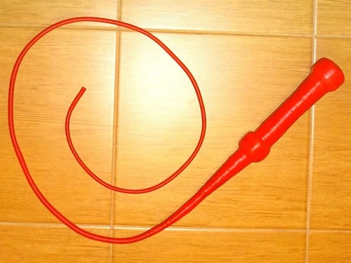Peitsche farbe rot 150 - peitsche, farbe: