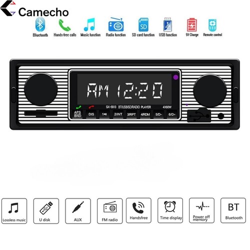 Retro autoradio bluetooth - retro,