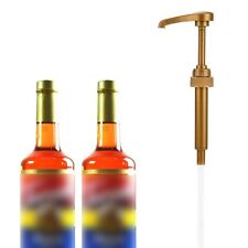 1/5 Stück Sirup Pumpe 750ML Spender Aufsatz für Kaffeesirup Flasche Dispenser