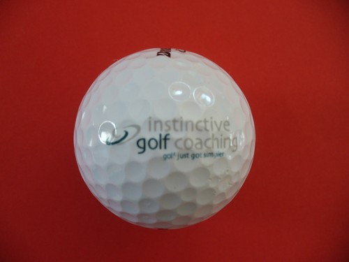 Golfball mit logo - mit,