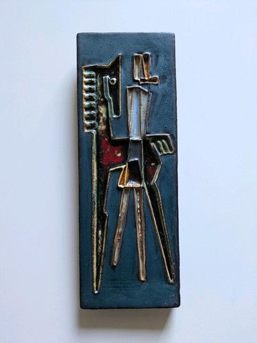 Wandbild aus glasiertem
