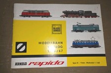 Arnold Rapido Katalog von 1966