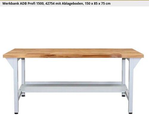 Adb werkbank profi - profi, 1500