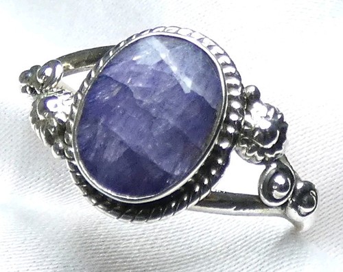 Saphir ring 925 silber - 925,