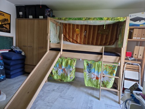 Kinderbett 90x200 spielebett - 90x200,