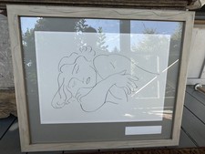 Henri Matisse Druck, gerahmt , Glas, Passepartout 