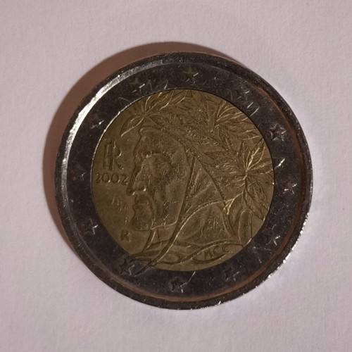 Euro münze 2002 italien - 2,