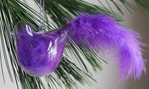 Christbaumschmuck vogel - -,