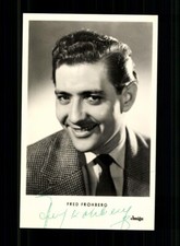 Fred Frohberg Autogrammkarte Original Signiert Musik + 1353