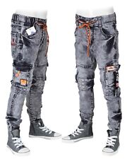 Jungen Cargohose Jogger Jeans