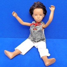 SASHA MORGENTHALER KÜNSTLER PUPPE 41 CM JUNGE GREGOR DOLL POUPEE 70ER JAHRE
