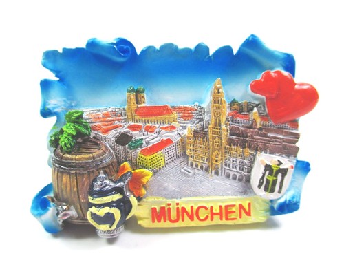 München magnet poly souvenir - münchen,