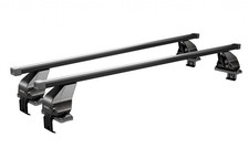 Menabo Dachträger Gestell Querstangen Schwarz bis 50 kg BMW 5er (E60) 2003-2010