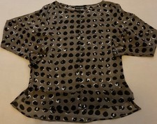 Evelin Brandt Berlin Bluse Langarm Gr. 42 Longbluse  s. Maßangaben