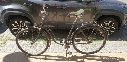 Altes antikes oldtimer - altes, fahrrad