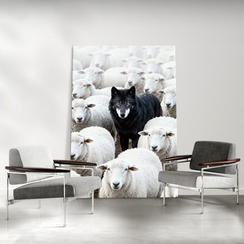 Der wolf schafspelz - wolf, tier