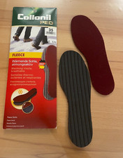Collonil PED Fleece - Wärmende Sohle atmungsaktiv - Einlegesohle - Größe 35
