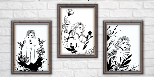Set bild poster - set,