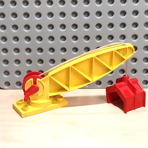 Lego duplo kranarm - lego, gelb