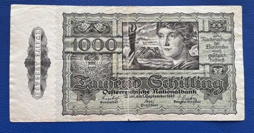 Banknote aus österreich - banknote,