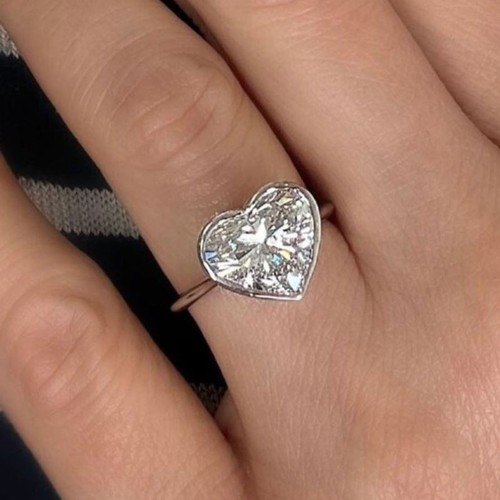 Karat herz weiß diamant - herz,