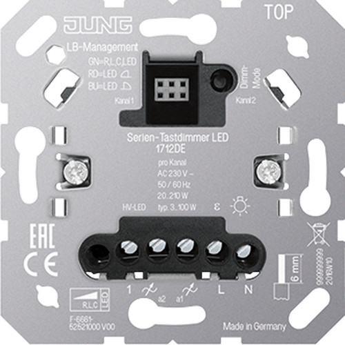 Tastdimmer serien - tastdimmer, serien-tastdimmer
