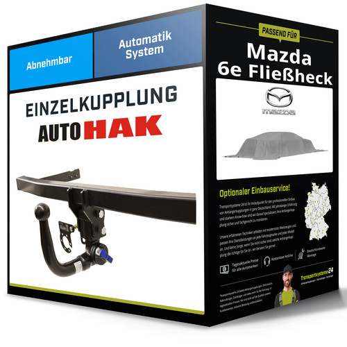 Abnehmbare anhängerkupplung - abnehmbare,