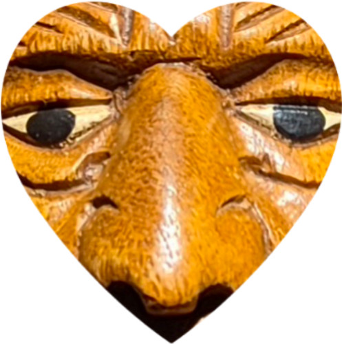 Indianerkopf klein holz - indianerkopf,