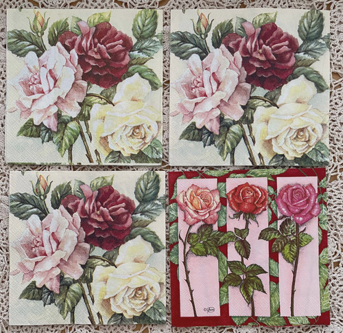 Servietten blumen - "blumen",