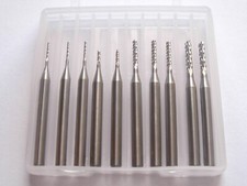 10er Set Fräser 2-Zähne /