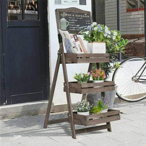 Dekotreppe holz display - dekotreppe,