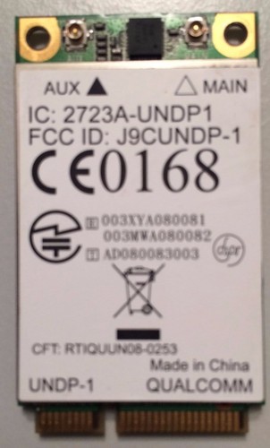 Wwan umts hsdpa modul mini - wwan,
