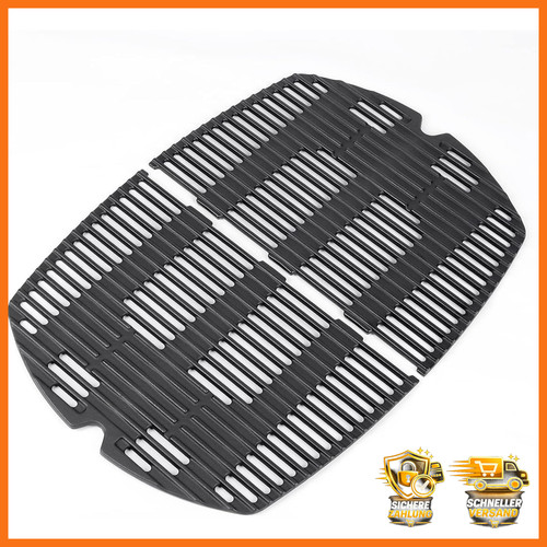 Grillrost gusseisen 45x32cm - gusseisen,