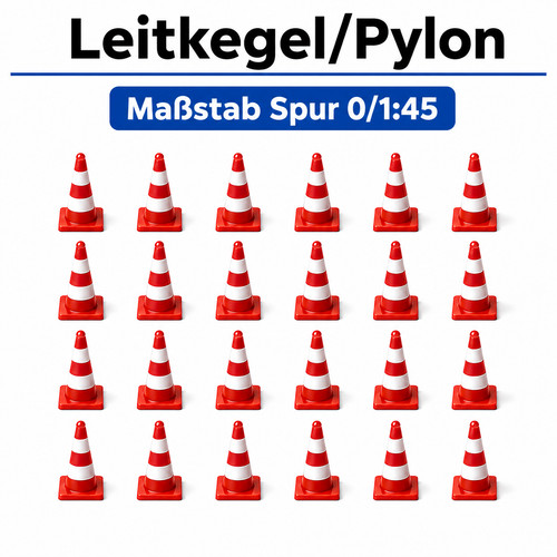 Spur pylon leitkegel - 0/1:45, 25