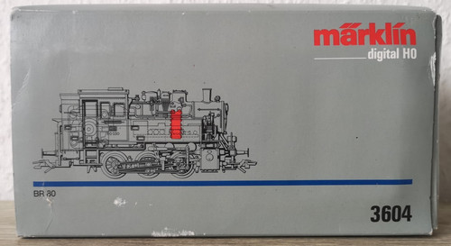 Märklin 3604 dampflok 80 - dampflok, br: