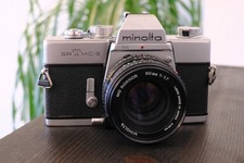 Minolta SRT MC-II inkl Objektiv Rokkor MC 1.7 / 50 und OVP | Top Zustand