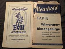 Meinhold's Wintersportkarte